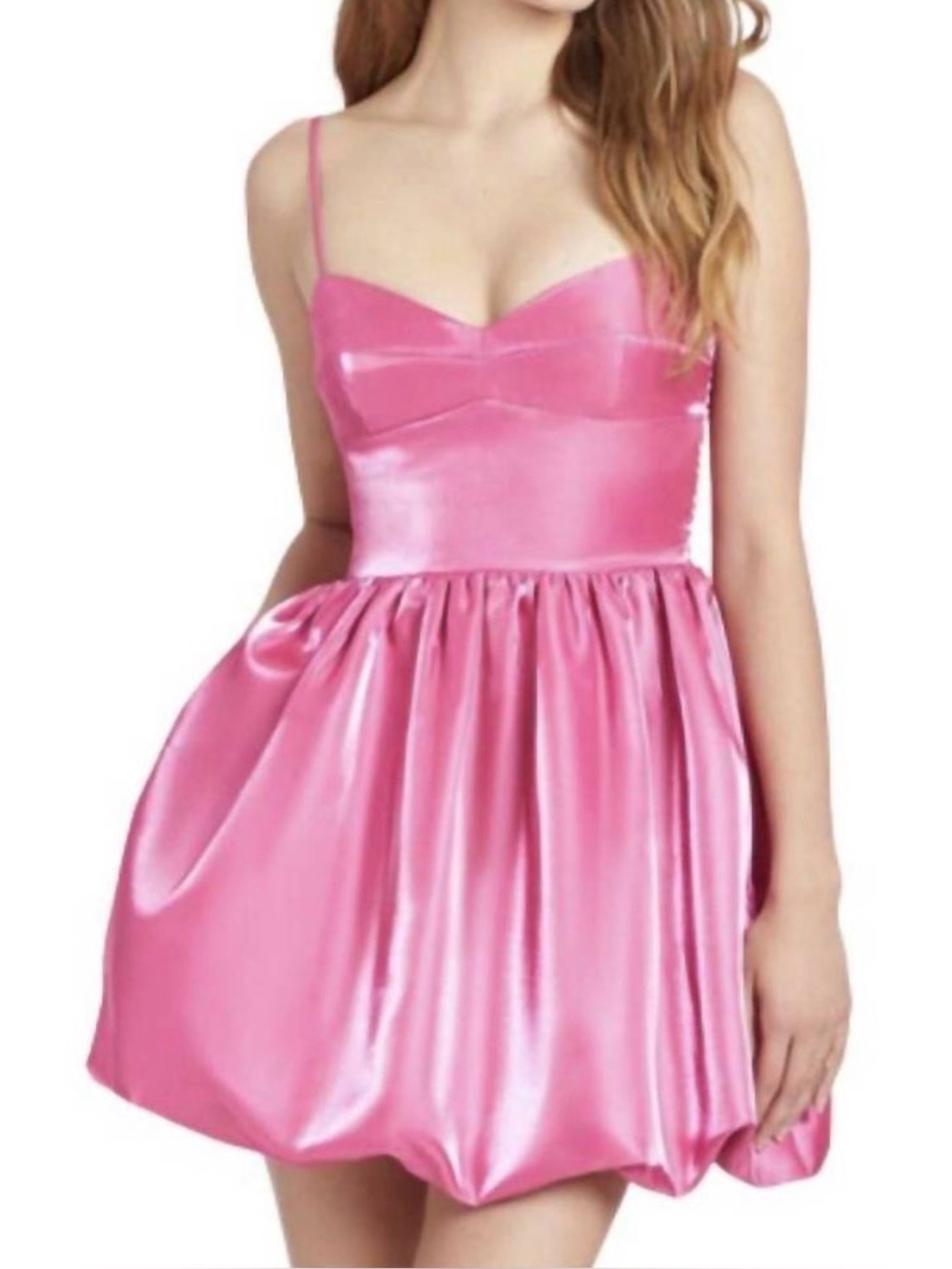NWT Amanda Uprichard Dempsey Pink Bubble Dress.